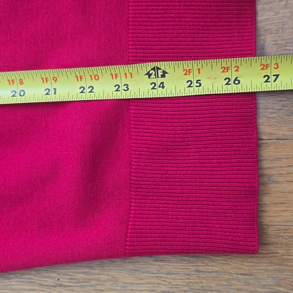 SIMPLY STYLED BRAND WOMEN'S MISSY SIZE RED FRONT BUTTON CARDIGAN SIZE XL - Picture 11 of 15